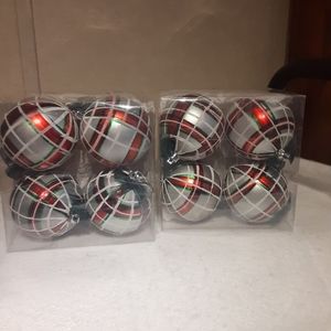 2pks Ball Christmas Ornaments